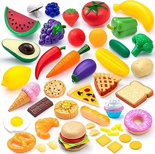 46 plastic food pieces for children false food.. Experience shopping without compromise at DIAYTAR NIGERIA, with vast selection and quick delivery.