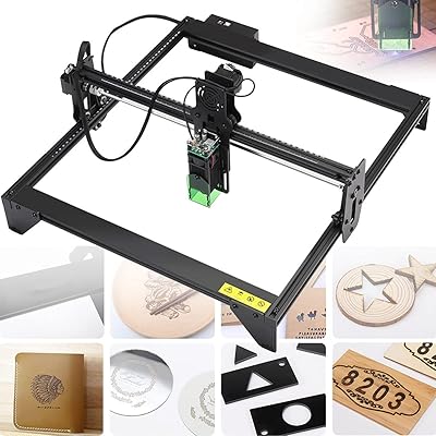 CNC laser engraving machine with 5000W A5 20W laser cutting machine, wooden sculpture for acrylic leather, GRBL control, 410 x 400 mm engraving area.. Experience the ease of modern shopping with DIAYTAR NIGERIA's vast selection and quick delivery service.