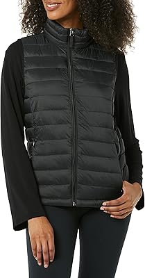 Waterproof and light quilted jacket Amazon Essentials for women - black, size M.. Affordable shopping made easy on DIAYTAR Nigeria, with fast delivery from 5 to 8 days.