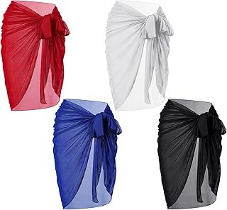 4 Pieces Large Size Pareo for women, Bathroom cover, beach wallet skirt, elegant color, XL.. DIAYTAR NIGERIA makes luxury accessible with our affordable prices and dependable delivery service.