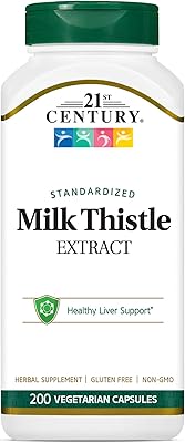 Twenty-first century vegetarian capsules with thistle extract, 200 pieces.. Shop across categories at DIAYTAR NIGERIA with the confidence of affordable prices and delivery within 8 days.