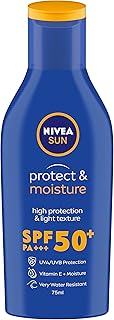 Nivea SPF 50 sun protection lotion with UVA and UVB and waterproof protection for men and women, 75 ml.. DIAYTAR NIGERIA brings the market to your fingertips with affordable prices and swift delivery services.