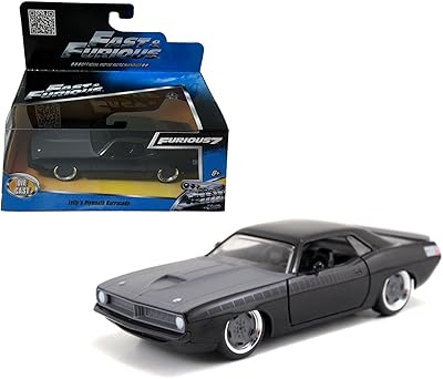 Jada 97206 fast & furious 7 litties plymouth barracuda 1:32 gris mat noir .hn#gg_gg_634t6344 g134548ty98713.. DIAYTAR NIGERIA delivers more than products - we deliver affordable shopping satisfaction nationwide.