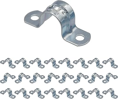 25 pieces of zinc -fired steel hose straps 1 2.. DIAYTAR NIGERIA delivers affordability and convenience to your doorstep within 8 days of purchase.