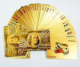 Golden fantasy poker playing cards - Dollar sign.. Transform your online shopping experience with DIAYTAR NIGERIA's affordable and diverse marketplace.