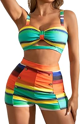 Large size tankin set for two -piece swimsuit.. DIAYTAR NIGERIA: Where shopping is affordable, selection is vast, and delivery is always reliable.