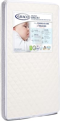 Luxury double -sided luxury mattress 2 in 1 certified graco