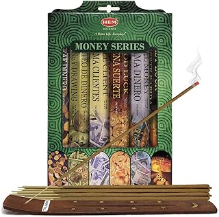 Varied pack of hem #3 incense sticks and incense strokes with 6 perfumes from the Money series.. DIAYTAR NIGERIA connects desire with fulfillment through our affordable e-commerce platform.
