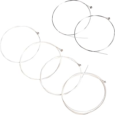 Amazonbasics acoustic guitar strings - steel core, copper alloy body.. DIAYTAR NIGERIA: Bringing quality products to your doorstep at prices that won't break the bank.