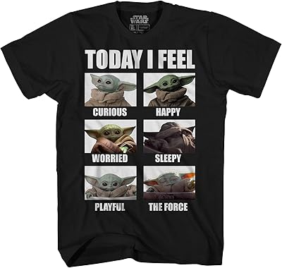 تيشيرت Star Wars The Mandalorian Baby Child Yoda today, I feel like a big youth boy مرخ.. Need something fast? Order it now from DIAYTAR Nigeria.