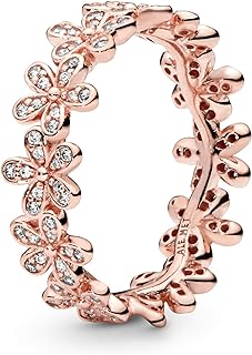 Pandora ring with cubic zirconia stones in the shape of a daisy of the pandora pink collection.. Your complete shopping companion, DIAYTAR NIGERIA offers extensive selection delivered within the week.