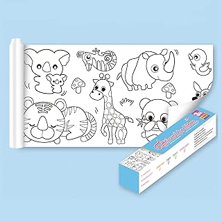 Graffiti 3 -meter graffiti roll for children, Graffiti gift roller for young children (animal world).. Shop from anywhere in Nigeria and receive your DIAYTAR purchases at affordable prices within a week.