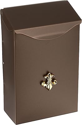 Gender boxes Geplorator Box Classic Murale In Galvanized Steel in Venetian Bronze, BW110V04.. Shop with purpose and save with DIAYTAR NIGERIA's extensive platform and nationwide delivery service.