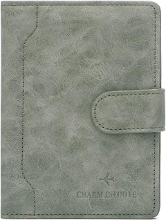Leather passport covers - Passport holder blocking the RFID - Magnetic travel portfolio for men and women, Graymarl.. Say goodbye to long wait times — DIAYTAR Nigeria ships in just 5–8 days!