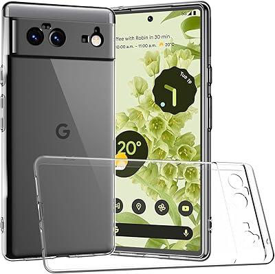Youbox google pixel 6 cover, ultra-mince transparent flexible tpu absorption des chocs mobile cover compatible avec google pixel 6, crystal clear.. Experience shopping freedom with DIAYTAR NIGERIA's vast selection and dependable nationwide shipping.