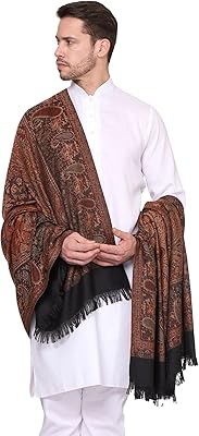 Weavers Villa Shawl Woved False Wool Kashmir For Men, silent, men's shawls [101.6 cm x 203.2 cm].. Whether you're in Lagos, Abuja, or anywhere in between, DIAYTAR Nigeria ensures your online shopping experience is smooth, affordable, and fast.
