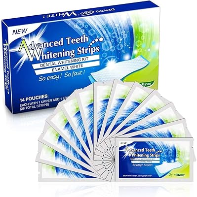 14 pairs of 3D professional teeth whitening tapes for oral hygiene, Dorleona Advanced White Stickers whitening bands.. Shop with purpose at DIAYTAR NIGERIA, where diverse selection meets budget-friendly nationwide delivery.