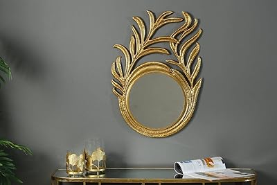 Pan emirates home furnishing miroir mural mukuni or 50x72 cm 192tfg9900363.. DIAYTAR NIGERIA: Where affordable shopping meets reliable nationwide delivery in less than a week.