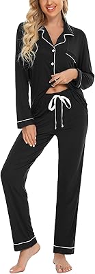 Likar pajama set for women with high buttoned, long-sleeved shirt and pajama pants, S-XXL soft pajama set.. Unlock access to a wide range of products with DIAYTAR NIGERIA's affordable e-commerce platform.
