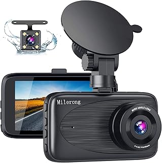 Milerong 1080p FHD front and back dashboard camera.. Shop efficiently with DIAYTAR NIGERIA, offering thousands of products at unbeatable prices delivered promptly.