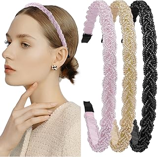 3 pieces of Multicolored pearls Bangs Hair Accessories for women Girls Hair Haircuts (Classic Color).. DIAYTAR NIGERIA delivers value, variety, and convenience with our nationwide 5-8 day shipping.