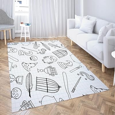 Lokmu non -slip carpet Potter Various Witch Style Harry Bird Cage Magic Baguette Interior Decoration Carpet For Living Room Room Bedroom Dining Room 5'x7 '.. Shop with purpose at DIAYTAR NIGERIA and receive products at unbeatable prices within the week.