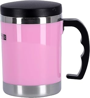 Royalford double -walled travel cup of 11 OZ RF5484PN - Laptop with comfortable handle and high quality thick wall - Hot and cold anti -fresh cover | Preserves flavor and freshness.. Embrace a new era of online shopping with DIAYTAR NIGERIA's extensive range and budget-friendly prices.