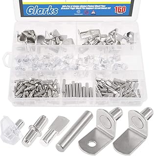 Glarex shelving pins 6 styles 160 pieces of nickel supporter.. Discover the perfect shopping balance at DIAYTAR NIGERIA with competitive prices and prompt delivery.