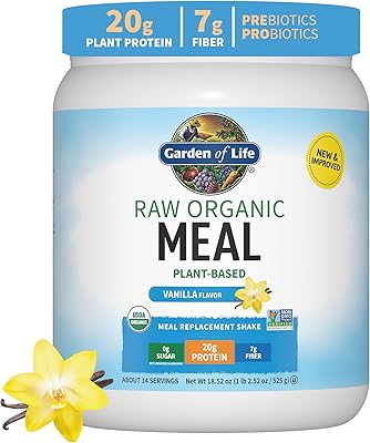 Garden of life meal substitute - vanilla powder, 14 portions, slightly sweet, powder of organic raw vegetables without gluten.. Shop with confidence at Nigeria's leading affordable e-commerce platform with reliable delivery services.