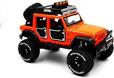 Jeep Off Road Kings Jeep Wrangler Unlimited Color Change (scale 1:24).. Shop smarter with DIAYTAR Nigeria — from household essentials to electronics, we have everything you need. Plus, our delivery is fast, secure, and arrives between 5 and 8 days.