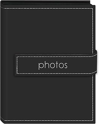 Photo album Pioneer Exp-46/BKP 36 4 x 6 inch pockets embroidered with leather sewn belt, small photo album, black.. Your comprehensive marketplace awaits at DIAYTAR NIGERIA with affordable prices and reliable delivery times.