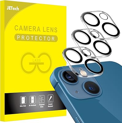 JI Tech Protector of camera for iPhone for iPhone 13 6.1 inch and iPhone 13 mini 5.4 inch, 9 hour tempered glass, HD transparent, anti-scratch, compatible with shells, no impact on night photos, lot of 3.. Nigeria's favorite online shopping platform, DIAYTAR offers unbeatable prices and delivery within a week.