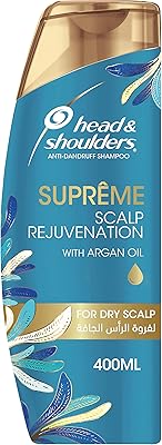 Head & Shoulders Supreme Antipellicular Shampoo with Argan Oil to revitalize the Dry scalp, 400 ml.. Shop with confidence on DIAYTAR Nigeria — quality products and timely delivery.