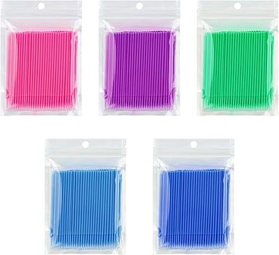 Adorable small brushes disposable application of 500 parts to apply eyelash extensions and apply makeup (point diameter: 1.5/2.0/2.5 mm).. Navigate countless options with DIAYTAR NIGERIA's comprehensive marketplace and budget-friendly shipping.