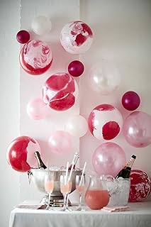Talking Tables We Heart Set of marble balloons, set of 12 balloons, 12 inch diameter, pink.. Your trusted shopping partner, DIAYTAR NIGERIA offers extensive selection with quick delivery options.