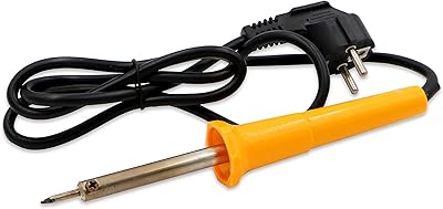 Tolsun electric welding iron - Yellow, 100 watts.. Unlock access to a wide range of products with DIAYTAR NIGERIA's affordable e-commerce platform.