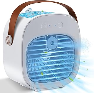 Portable air conditioners, mini air conditioner duration 5-10 hours, 3-speed personal air cooler, small office air conditioner for bedroom, desk, exterior.. DIAYTAR NIGERIA: Where convenience meets affordability with delivery across Nigeria in under 8 days.