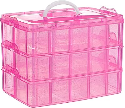 Delfino storage box at 3 levels with 30 compartments.. DIAYTAR NIGERIA brings the market to your fingertips with affordable prices and swift delivery services.