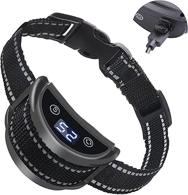 Dog anti-ability necklace, rechargeable anti-ability dressage necklace with 7 adjustable sensitivities and beep vibration intensity for small, medium and large dogs (black).. Spend less, get more — that’s the DIAYTAR Nigeria promise.