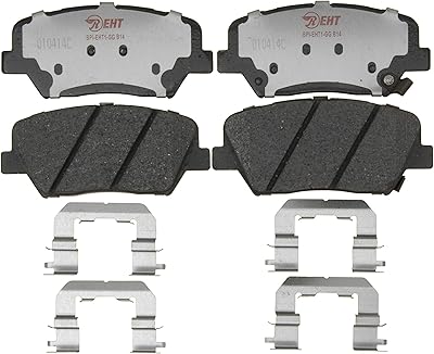 Kit of brake pads before replacement Ray Bestos Premium Element 3 EHTTM for some Hyundai Azera/Santa Fe and Kia Rondo/Sorento (EHT1432h).. Experience budget-friendly shopping at DIAYTAR NIGERIA, Nigeria's premier online marketplace with quick delivery.