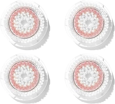 Cleaning face cleaner brush head Clarisonic Radiance | Compatible with Mia 1, Mia 2, Mia Fit, Alpha Fit and Smart Profile Uplift Alpha Fit X, 4 package.. Fast delivery is our promise — DIAYTAR Nigeria keeps it real.