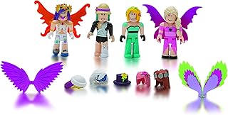 Roblox Celebrity Collection - Set of four fashion icons figurines [includes an exclusive virtual article].. Your trusted marketplace, DIAYTAR NIGERIA offers comprehensive selection with budget-friendly delivery.