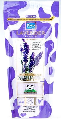 Yoko Spa lavender milk salt - 300 grams.. Experience retail therapy without the financial stress at DIAYTAR NIGERIA's budget-friendly marketplace.