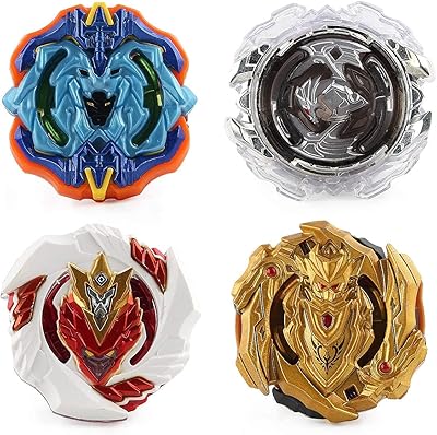 Be Battling Top Burst Metal Fusion Gyroscope Toys for children, 4x High Performance Superior Attachment Set with launcher and handle for beginners and arena games (168-26b).. Shop like never before with DIAYTAR NIGERIA's comprehensive marketplace and budget-friendly shipping.