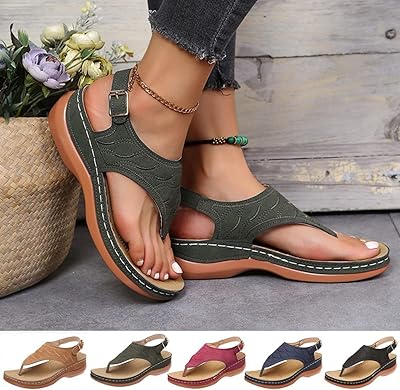 Wilmesi for women, adjustable orthopedic sandals with support from the arch, waterproof hiking sandals for women for a comfortable walk.. DIAYTAR NIGERIA delivers more than expected with our extensive catalog and 5-8 day delivery service.