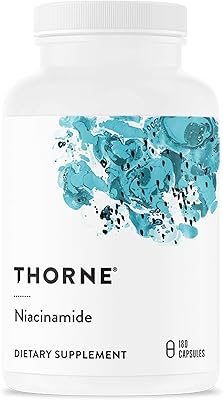 Thorne niacinamide - 500 mg of niacin - non -common form of vitamin B3 - Promotes the health of joints, skin health and restorative sleep - gluten -free - 180 capsules.. Experience shopping freedom with DIAYTAR NIGERIA's comprehensive marketplace delivered within 8 days.