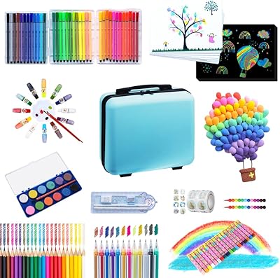 Set of 247 pieces of artistic supplies for children Excellent Girls Gifts.. DIAYTAR NIGERIA: Your trusted marketplace that combines variety, affordability and reliable shipping.