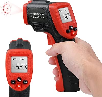 Professional infrared thermometer High precision ECV ETM550 LCD without contact - 50 ~ 550 ° C.. DIAYTAR NIGERIA: Where convenience meets affordability with delivery across Nigeria in under 8 days.