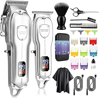 Hair mower and Karrte professional mower kit, wireless haircut kit, men's barber supplies, beard mower, men's grooming kit, accessories (silver).. Shop across boundaries with DIAYTAR NIGERIA's comprehensive catalog delivered nationwide at budget rates.