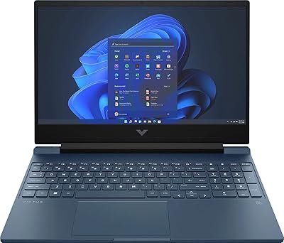 HP Victus HP game laptop 15-FA1093DX-15.6 inch FHD 144 HZ, Intel Core i5-13420H, 8 GB of RAM, 512 GB SSD, NVIDIA GeForce RTX 3050 6 GB, Windows 11 Family, Blue.. DIAYTAR NIGERIA delivers on our promise of variety, affordability, and prompt nationwide shipping.